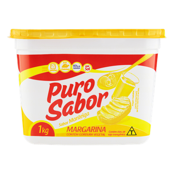 MARGARINA C/SAL PURO SABOR 1KG
