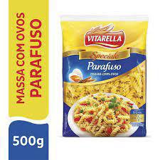 MASSA PARAFUSO C/OVOS VITARELLA 500G