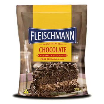 MISTURA P/BOLO CHOC FLEISCHMANN 390G