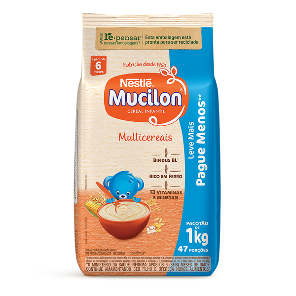 MUCILON MUITICEREAIS NESTLE 1KG SC