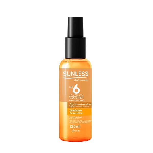 OLEO BRONZ SUNLESS FPS6 CENOURA 120ML