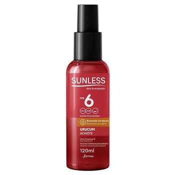 OLEO BRONZ SUNLESS FPS6 URUCUM 120ML