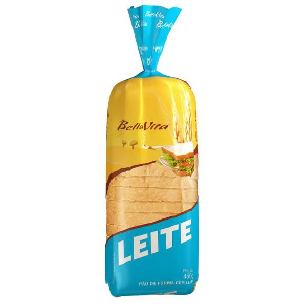 PAO DE FORMA LEITE BELLAVITA 450G