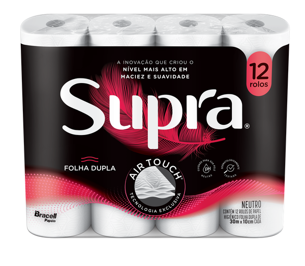 PAPEL HIG F.DUPLA NEUTRO SUPRA 12RL