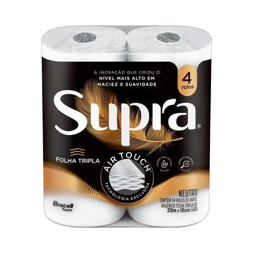 PAPEL HIG F.TRIPLA NEUTRO SUPRA 4RL 20M