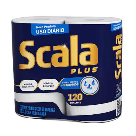 PAPEL TOALHA SCALA C/2 RL