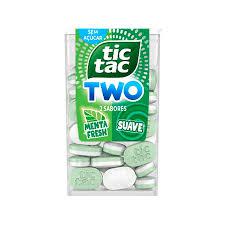 PASTILHA TWO FRESH MENTA  TIC TAC 38,5G
