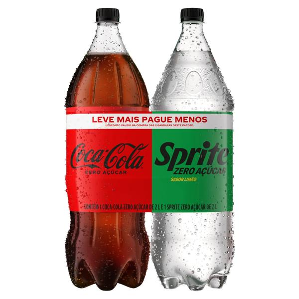 REFRI COCA ZERO 2L+SPRITE ZERO 2L