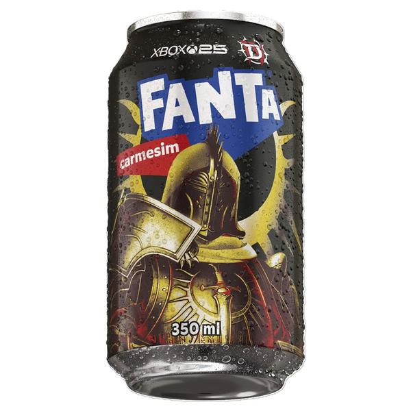 REFRI FANTA CARMESIM 350ML LT