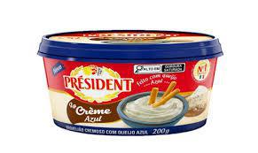 REQUEIJAO CR QUEIJO AZUL PRESIDENT 200G