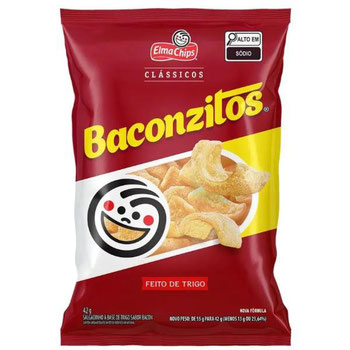 SALG BACONZITOS ELMA CHIPS 42G