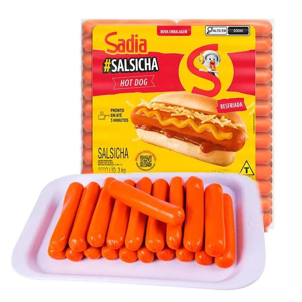 SALSICHA HOT DOG SADIA KG