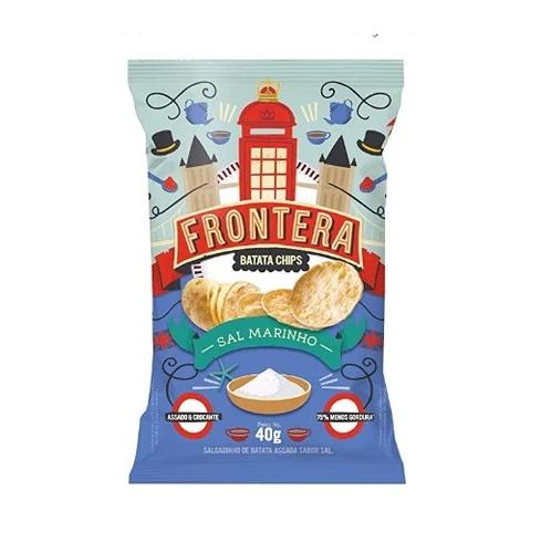SNACK BATATA FRONTERA 60G SAL MARINHO
