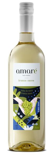 VINHO MESA BRAN SUAVE  AMARE 750ML
