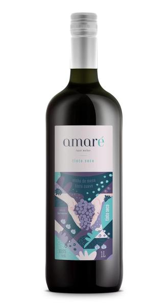 VINHO MESA TINT SECO AMARE 1L