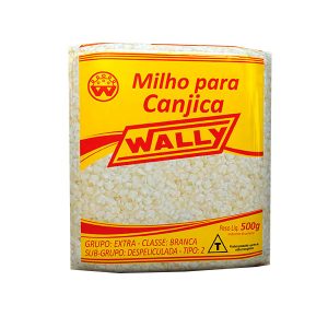 CANJICA WALLY BRANCA 500GR