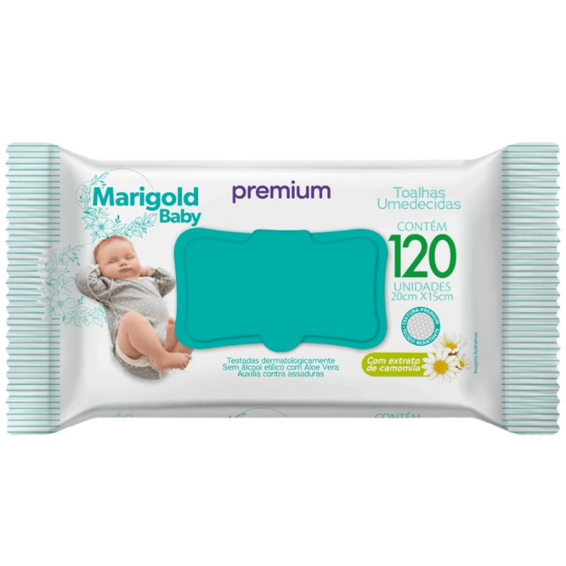 TOALHA UMED MARIGOLD PREM CAMOMILA 120UN