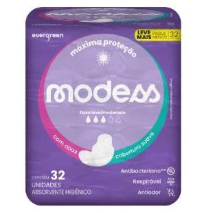 ABSORVENTE MODESS SUAVE C/ABAS C/32UN
