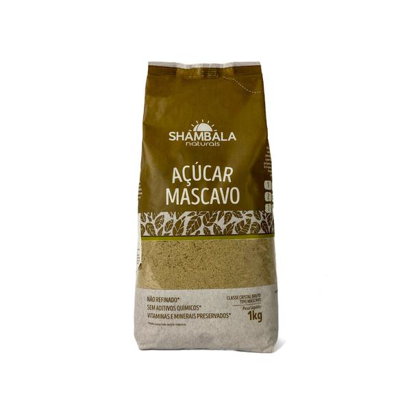 ACUCAR MASCAVO SHAMBALA 1KG