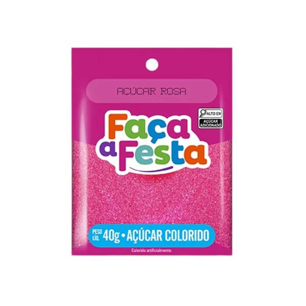 ACUCAR ROSA 40G