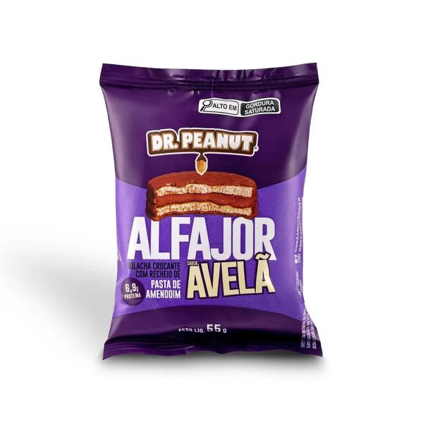 ALFAJOR DR PEANUT 55G AVELA