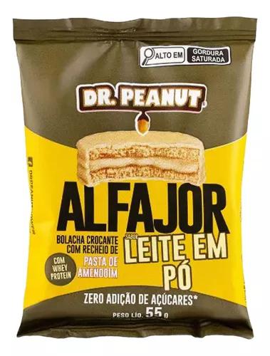 ALFAJOR DR PEANUT 55G LEITE EM PO