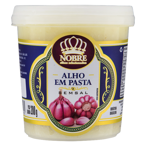 ALHO EM PASTA NOBRE 200GR