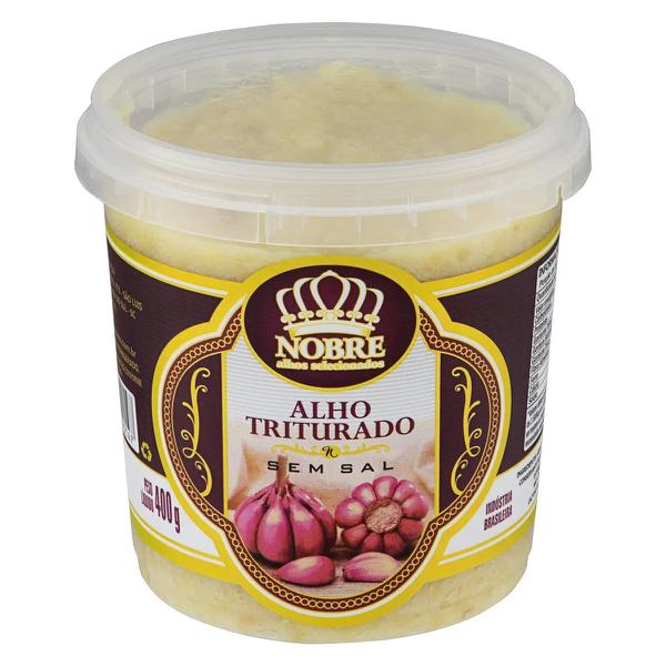 ALHO TRITURADO NOBRE 400gr S/ SAL