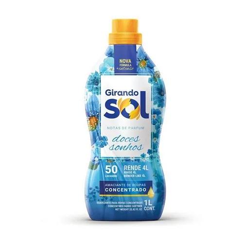 AMACIANTE CONCENTRADO GIRANDO SOL 1LT AZUL