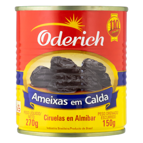 AMEIXAS EM CALDA ODERICH 270GR