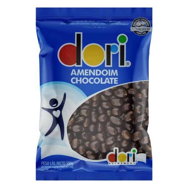 AMENDOIM DORI 500GR CHOCOLATE
