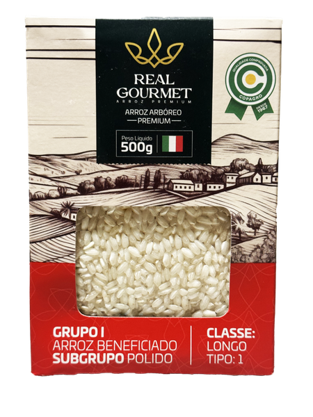 ARROZ COPAGRO ARBORIO 500G REAL GOURMET
