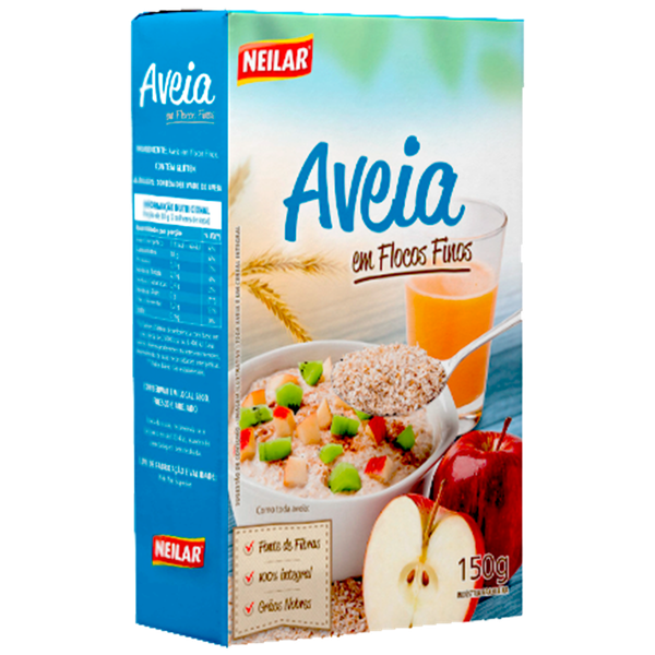 AVEIA EM FLOCOS NEILAR FINOS 150GR
