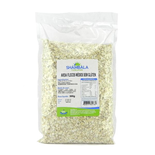 AVEIA FLOCOS MEDIOS S/ GLUTEN 300G