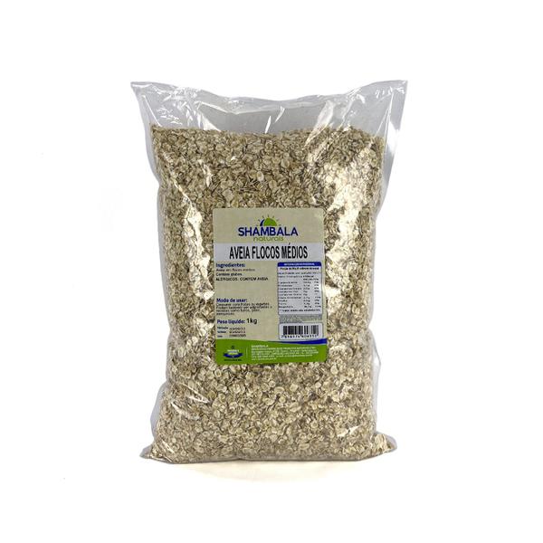 AVEIA FLOCOS MEDIOS SHAMBALA 1KG