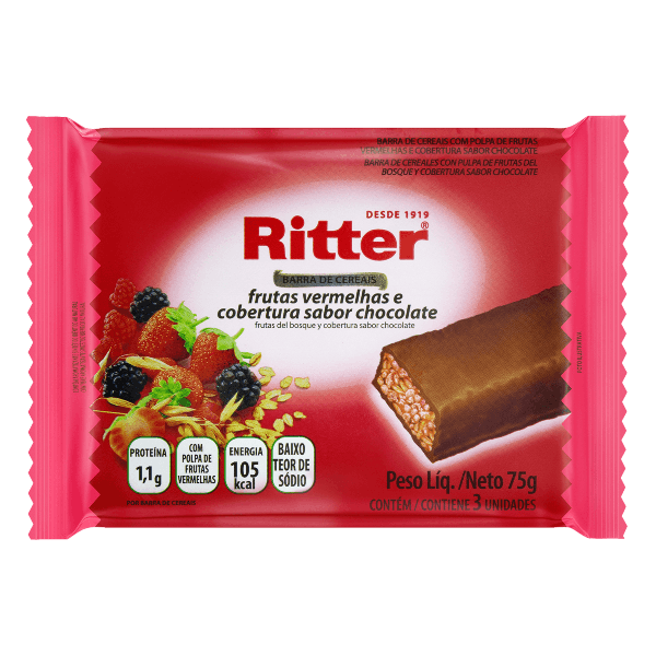 BARRA CEREAIS RITTER 75G BA/CH