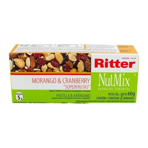 BARRA RITTER NUTIMIX 60GR SEME