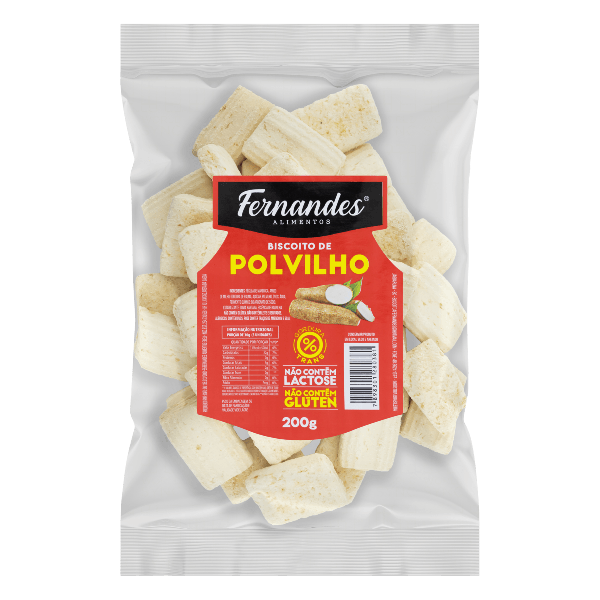 BISCOITO FERNANDES 200GR POLVILHO