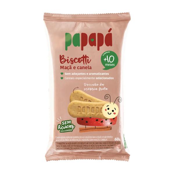 BISCOITO PAPAPA 60GR MACA CANELA