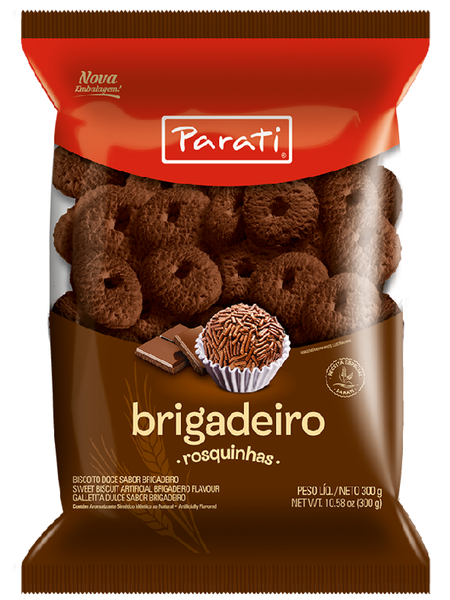 BISCOITO ROSCA PARATI 250GR BRIGADEIRO