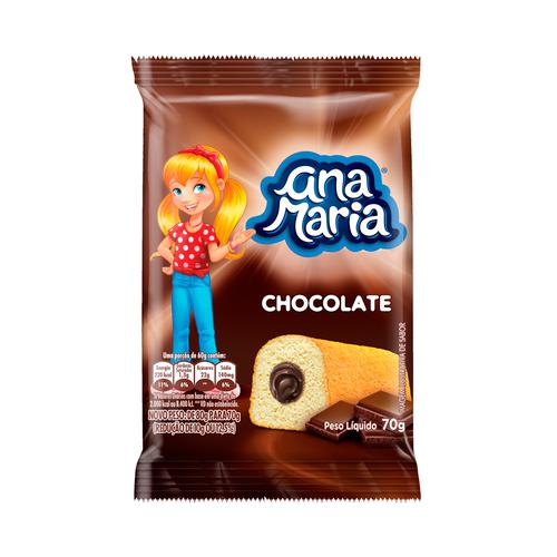 BOLINHO ANA MARIA 70GR CHOCOLATE