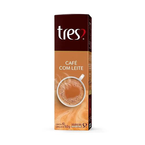 CAFE EM CAPSULA 3 CORACOES 80GR C/LEITE