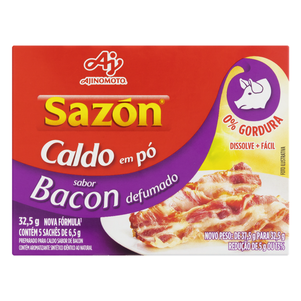 CALDO EM PO SAZON 32,5GR BACON