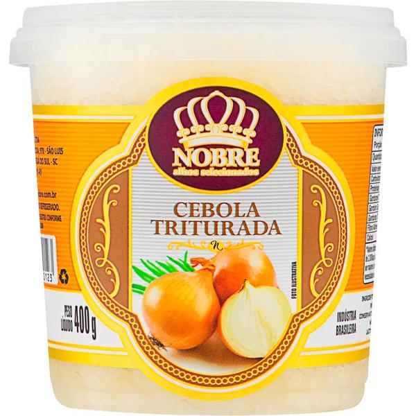 CEBOLA TRITURADA NOBRE 400GR