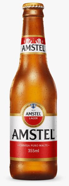 CERVEJA AMSTEL 355 ML LONG NECK