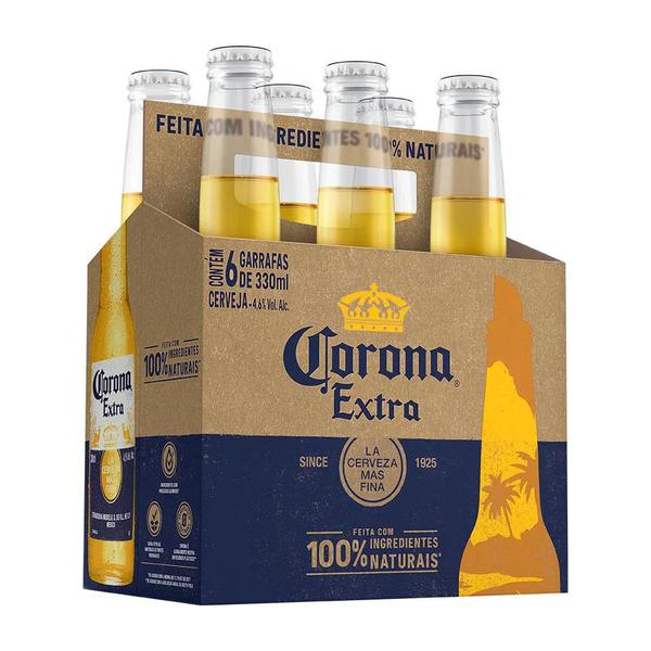 CERVEJA CORONA EXTRA LONG NECK 330ML  CX C/