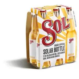 CERVEJA SOL PREMIUM 330ML LONG NECK CX C/12