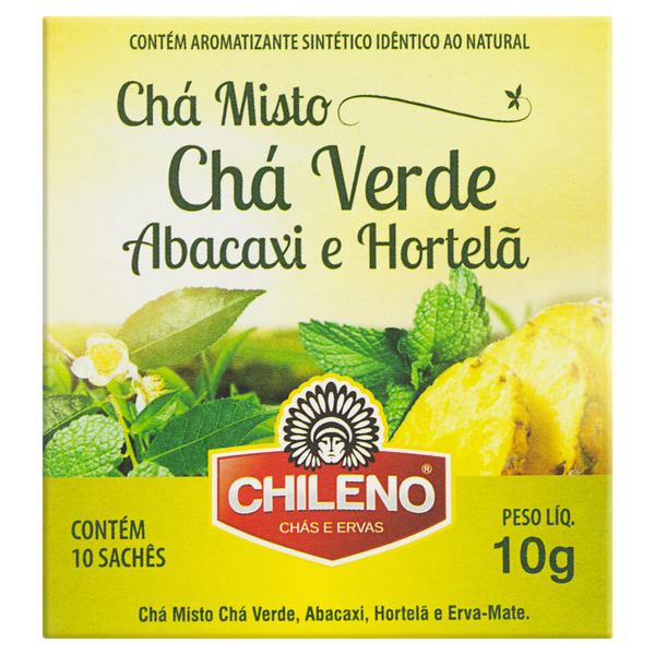CHA VERDE CHILENO 10GR ABACAXI