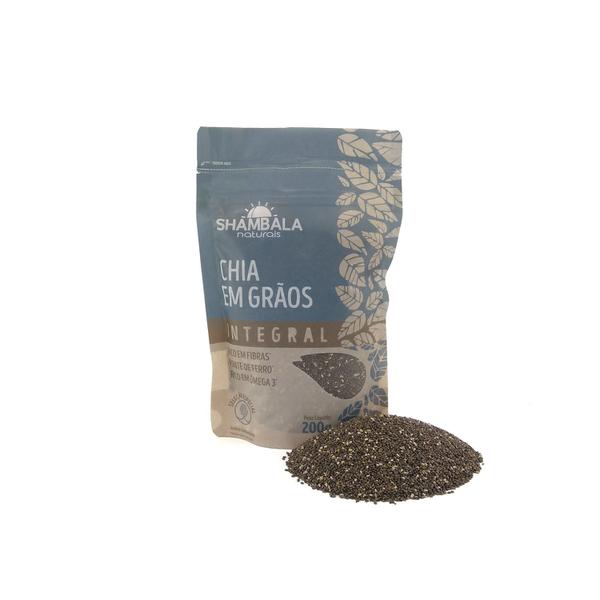 CHIA PRETA EM GRAO SHAMBALA 20