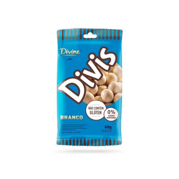 CHOCOLATE DIVIS DIVINE 60GR BRANCO